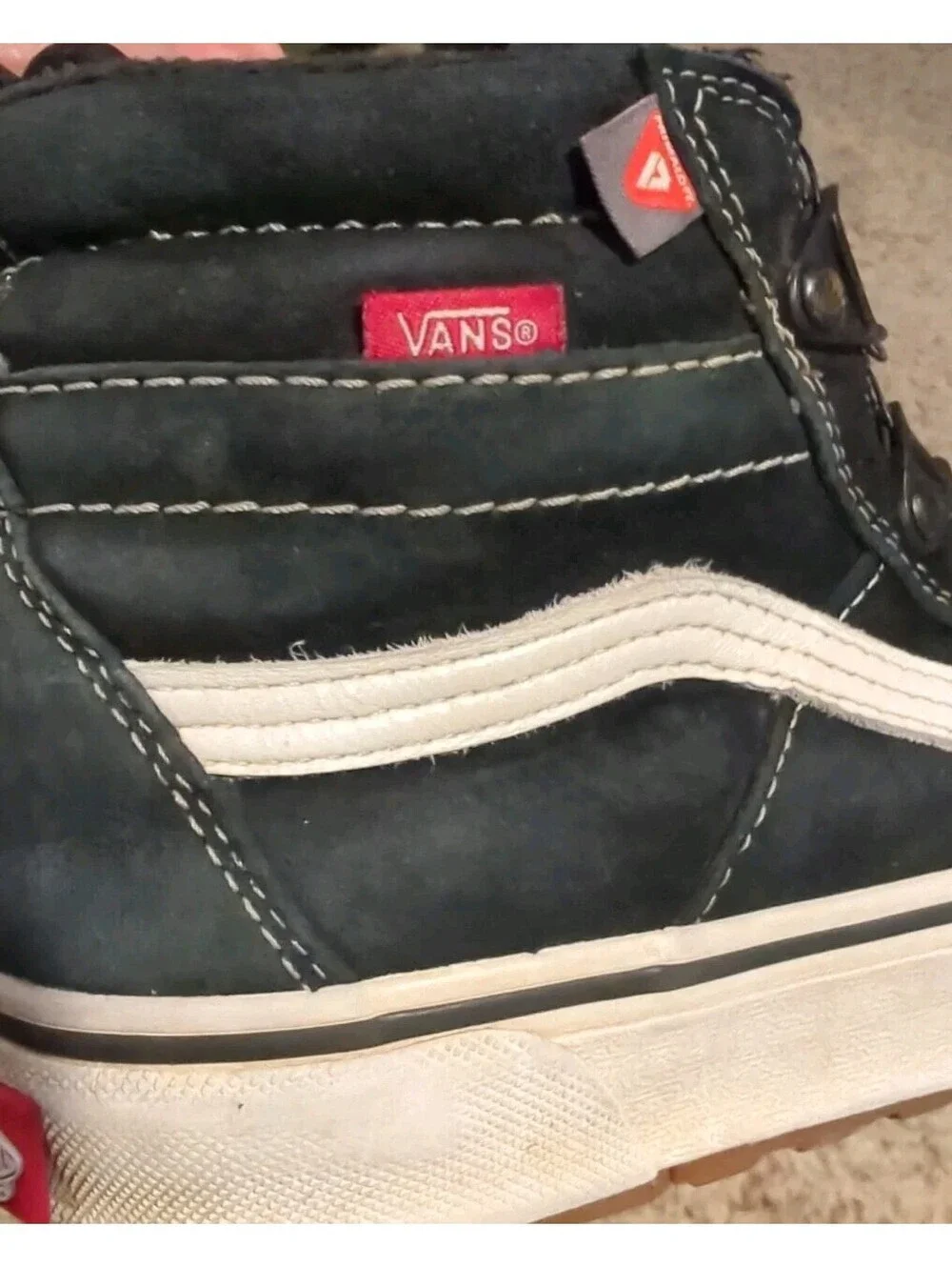 Vans Ultrarange Exo Hi MTE 1 Shoes Boots Mens 6 Women 7.5 38 Black Gum Primaloft